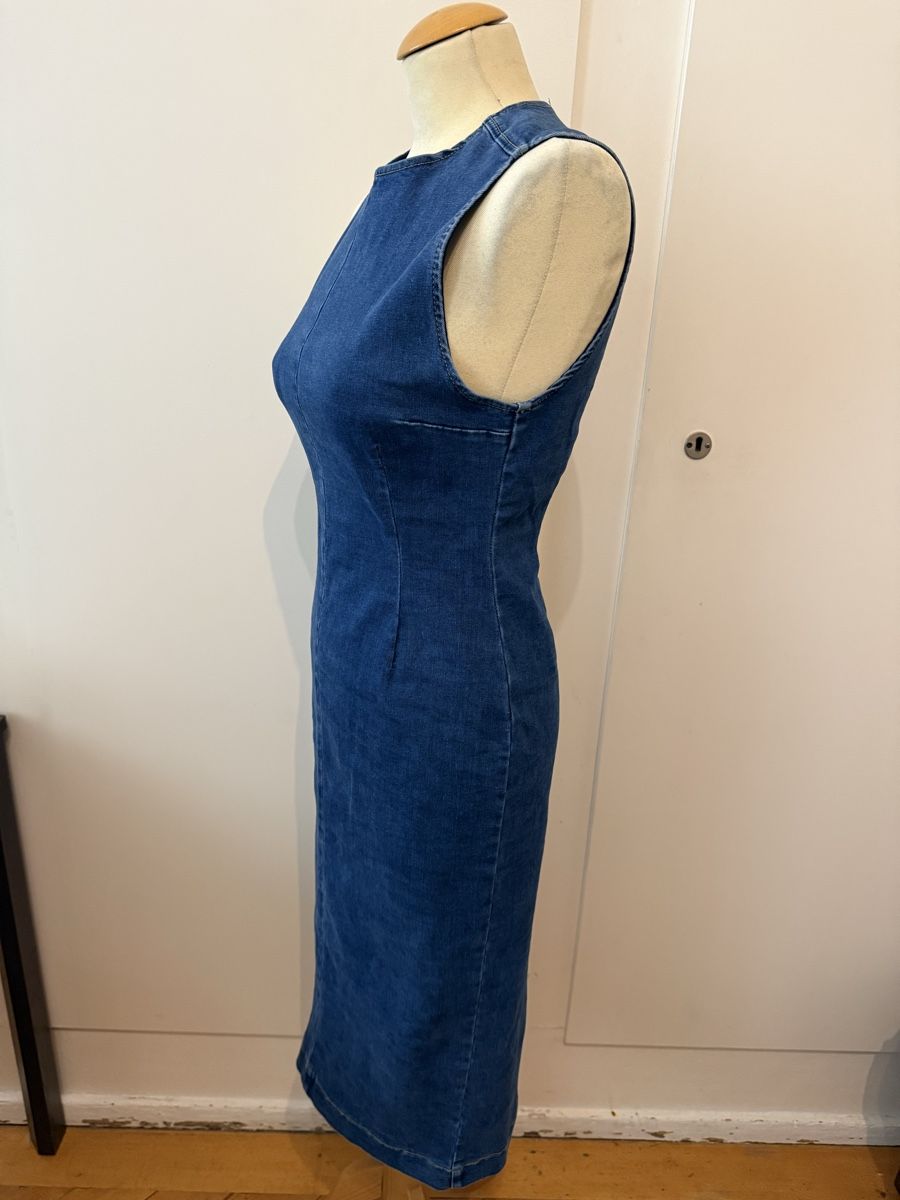 Vestiti: Robe en jeans sans manche – Nuovo (secondo la descrizione) da Le Locle venduto da tchanatakoua 2