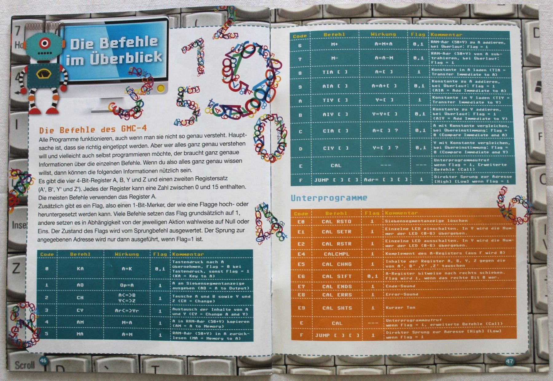 Jeux de construction: Lerncomputer GMC-4 – D'occasion à Steinhausen par hschaefer 8
