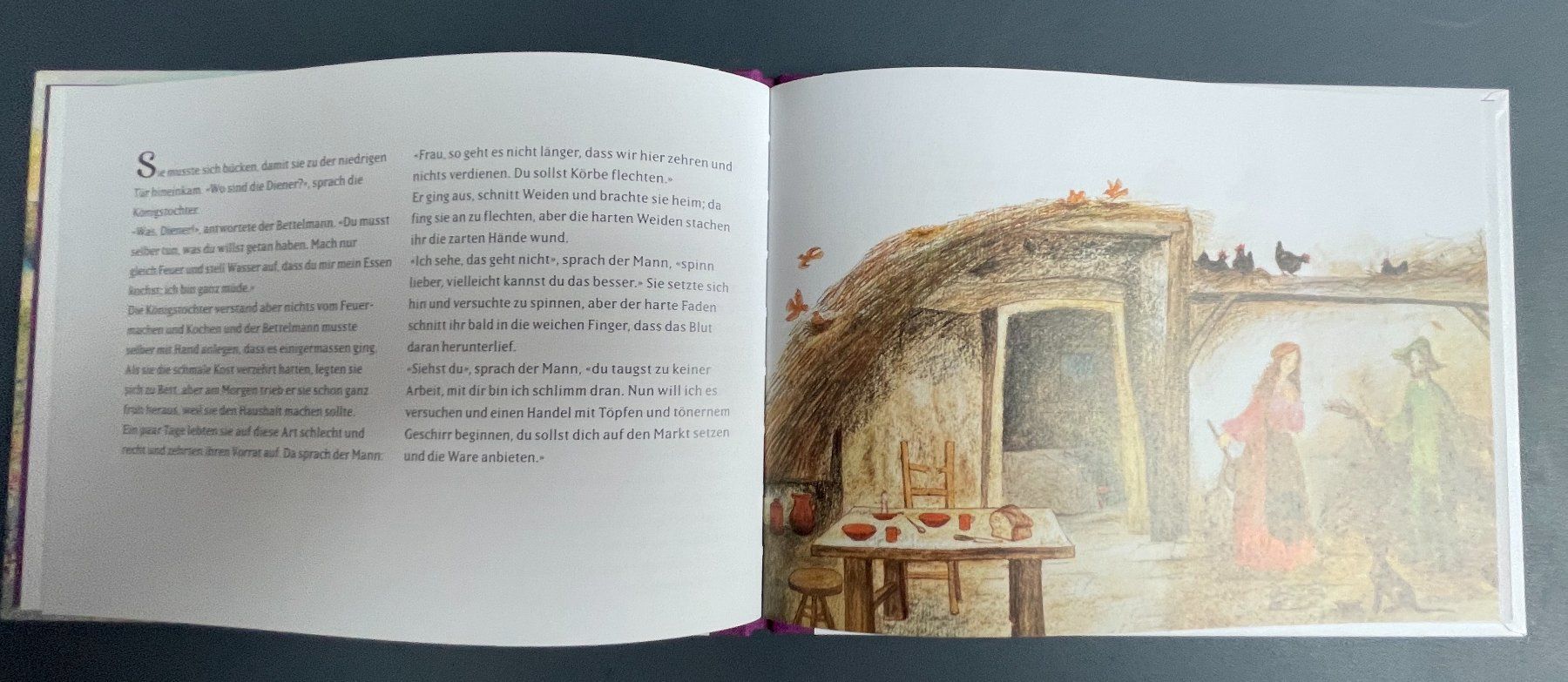 Bücher: König Drosselbart | Bilder Bernadette | Brüder Grimm – Neu (gemäss Beschreibung) aus Aarau von Chicca2006 4