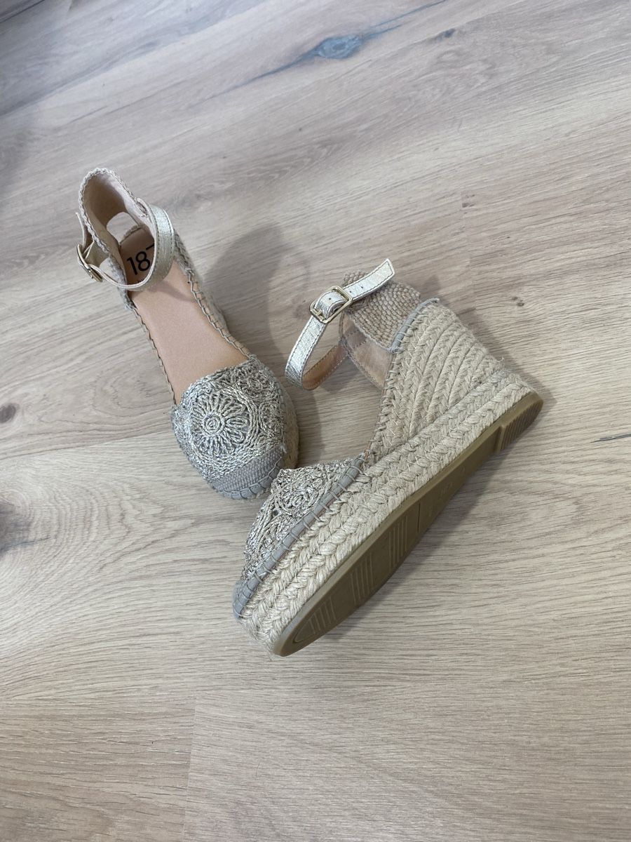 Walder Scarpe da donna: Edle Espadrille Wedges von Walder NEU – Nuovo (secondo la descrizione) da Buchs ZH venduto da hipsternut 4
