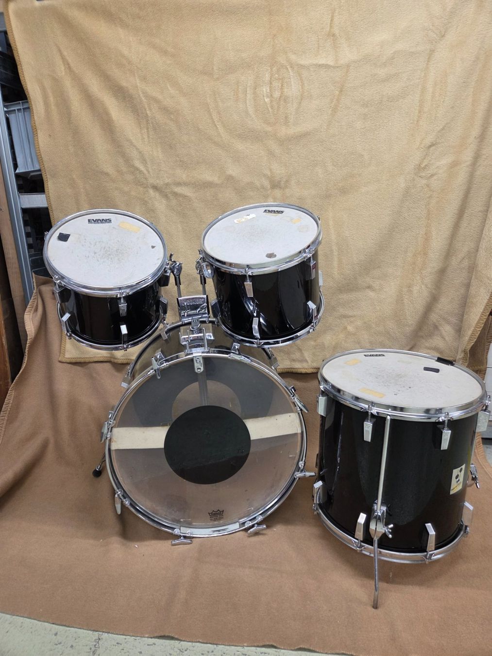 Sonor Strumenti musicali: Sonor Performer Schlagzeug in Schwarz – Usato da Bern venduto da BaernerBrocki 2