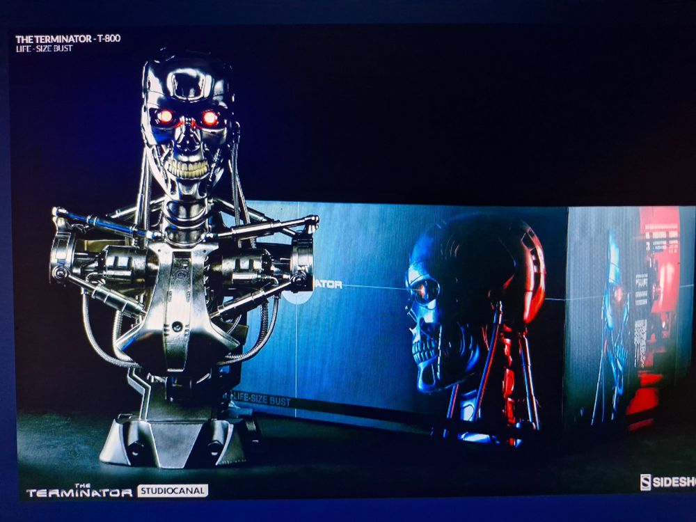 Buste Terminator T700 Taille Réelle Par Sideshow - Occasion