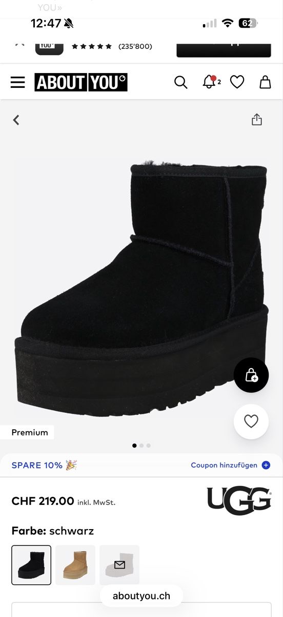 Damenschuhe: Ugg 37 Schuhe – Gebraucht aus Niederbuchsiten von karloskastaneza 6