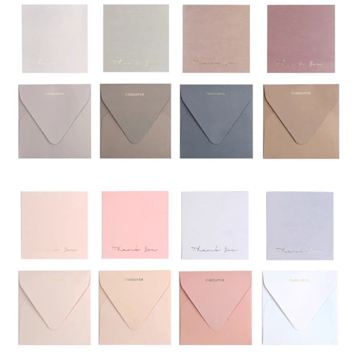 Cartoline: Grußkarten  Schlichtes & Elegantes Design, Pastellfarben – Nuovo e nell'imballaggio originale da Zürich venduto da Grussatelier 9