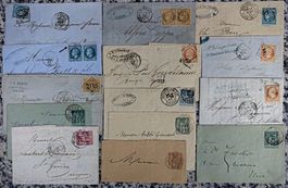 Ab 1863 Briefe NAPOLEON / CERÈS usw. Frankat. selten ab 1.-