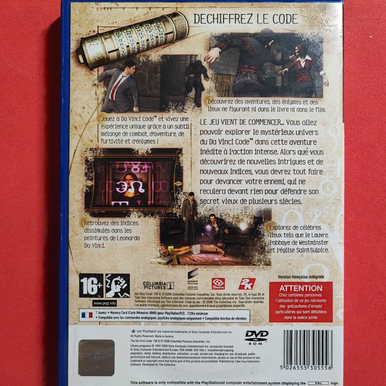 Sony Spiele: Da Vinci Code - PS2 – Gebraucht aus Dübendorf von kb86_MOVIE 1