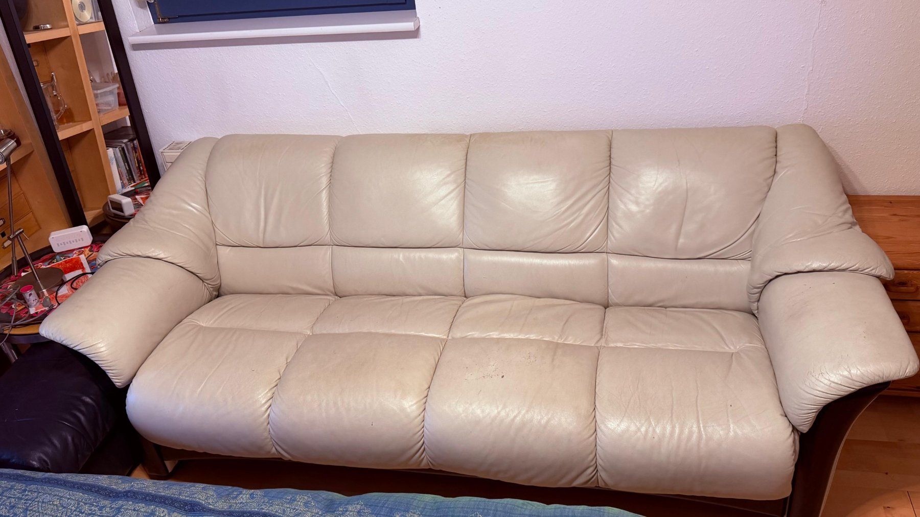 Sofas: Ekomes Collection Echtleder Sofa – D'occasion à Flueh par Leslie1 1
