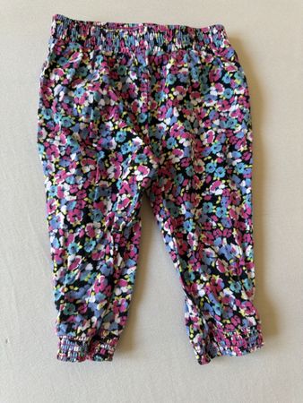 Baby Mädchen Hose bunt Blumenmuster