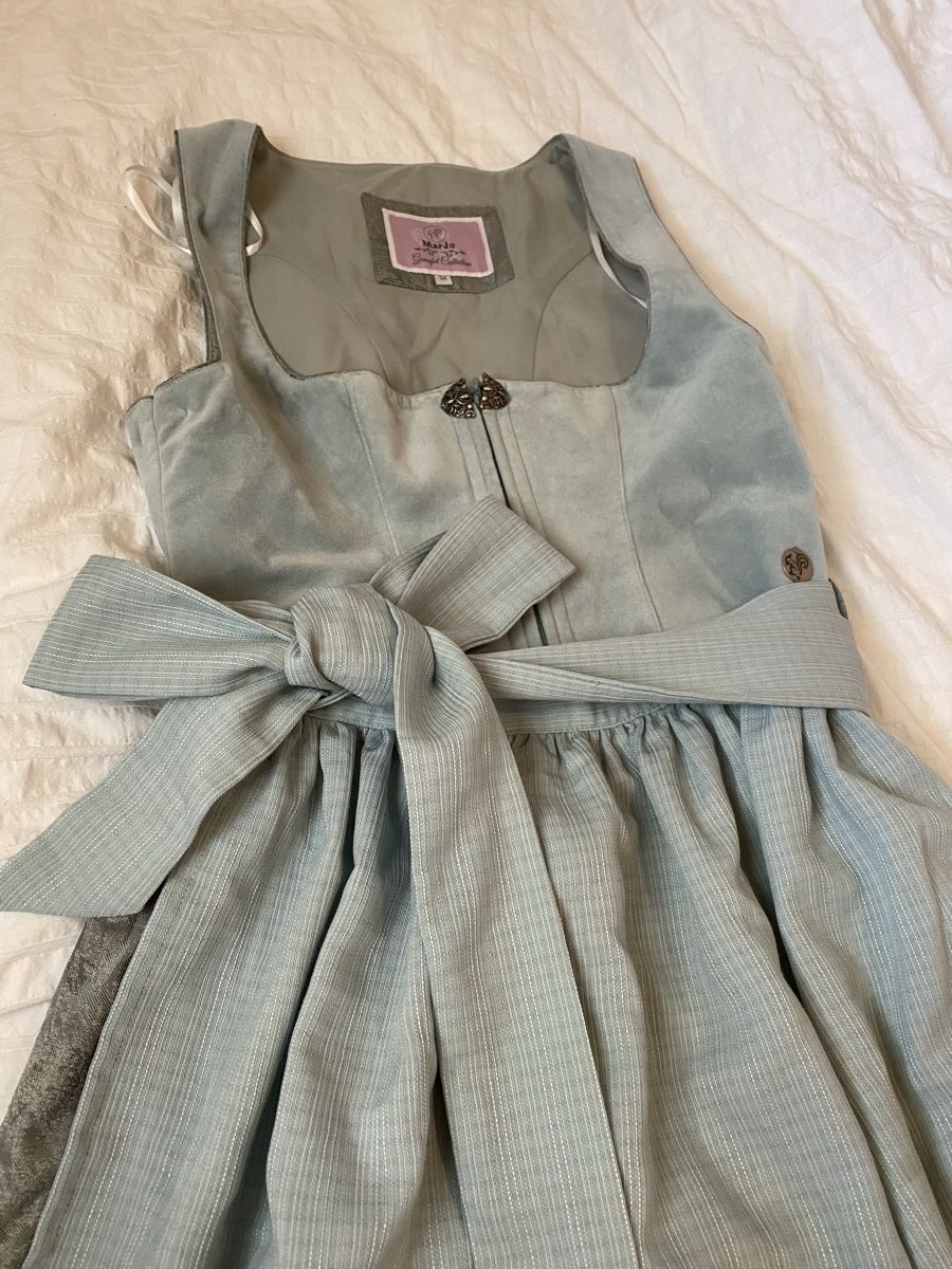 Costumi: Marjo Dirndl Alling himmelblau grösse 34, rocklänge 70cm – Nuovo (secondo la descrizione) da Dielsdorf venduto da pascaleelena 1