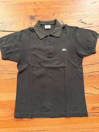 Original Lacoste Poloshirt – Gr. 2 (XS/S) schwarz