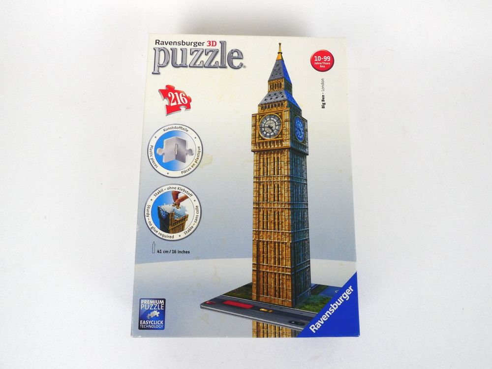 Ravensburger 3D Puzzle Big Ben Kaufen auf Ricardo