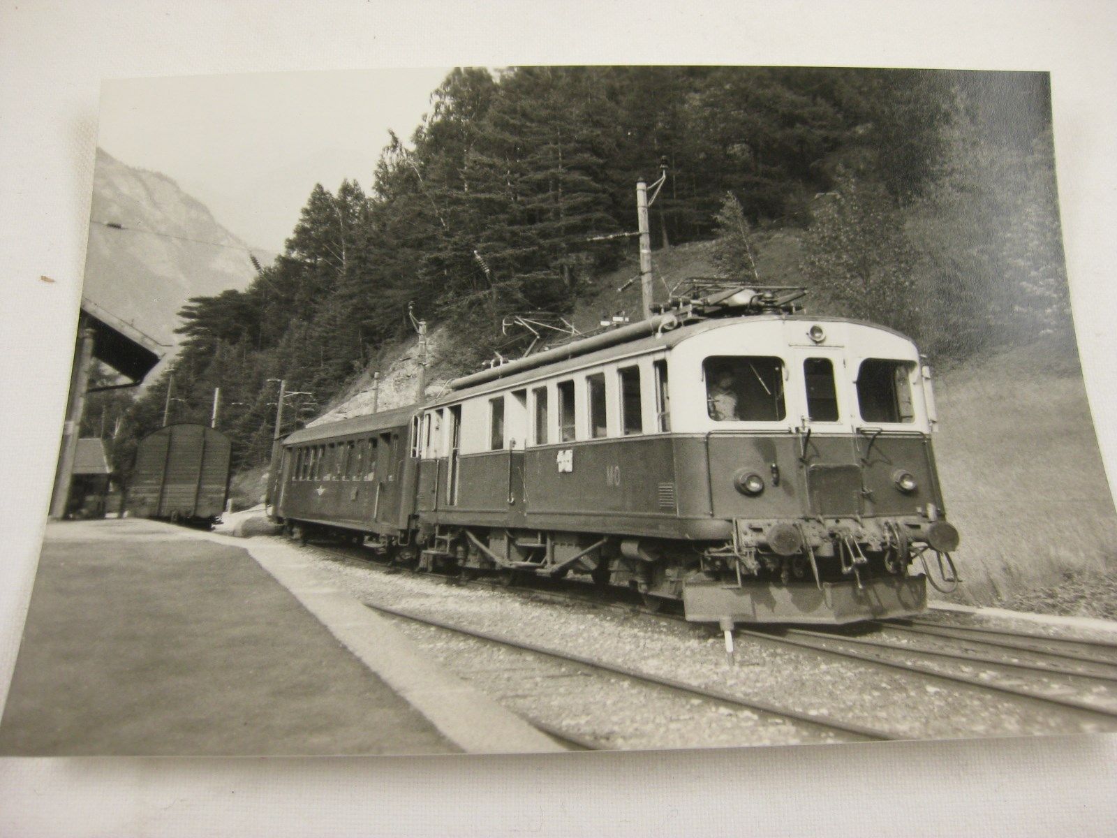 Cartoline postali: AK MO Personenzug in Sembrancher – Nuovo (secondo la descrizione) da Malters venduto da Marosko