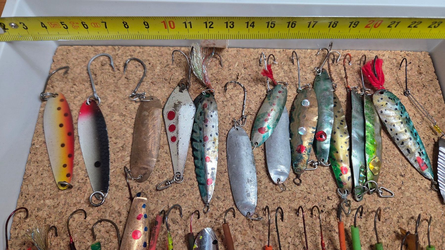 Cucchiai: Sammlung von an die100 Blinker/Löffel – Usato da Stein am Rhein venduto da JoXone 5