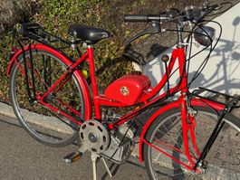 Bianchi-Velo mit Cucciolo 50cc-Motor