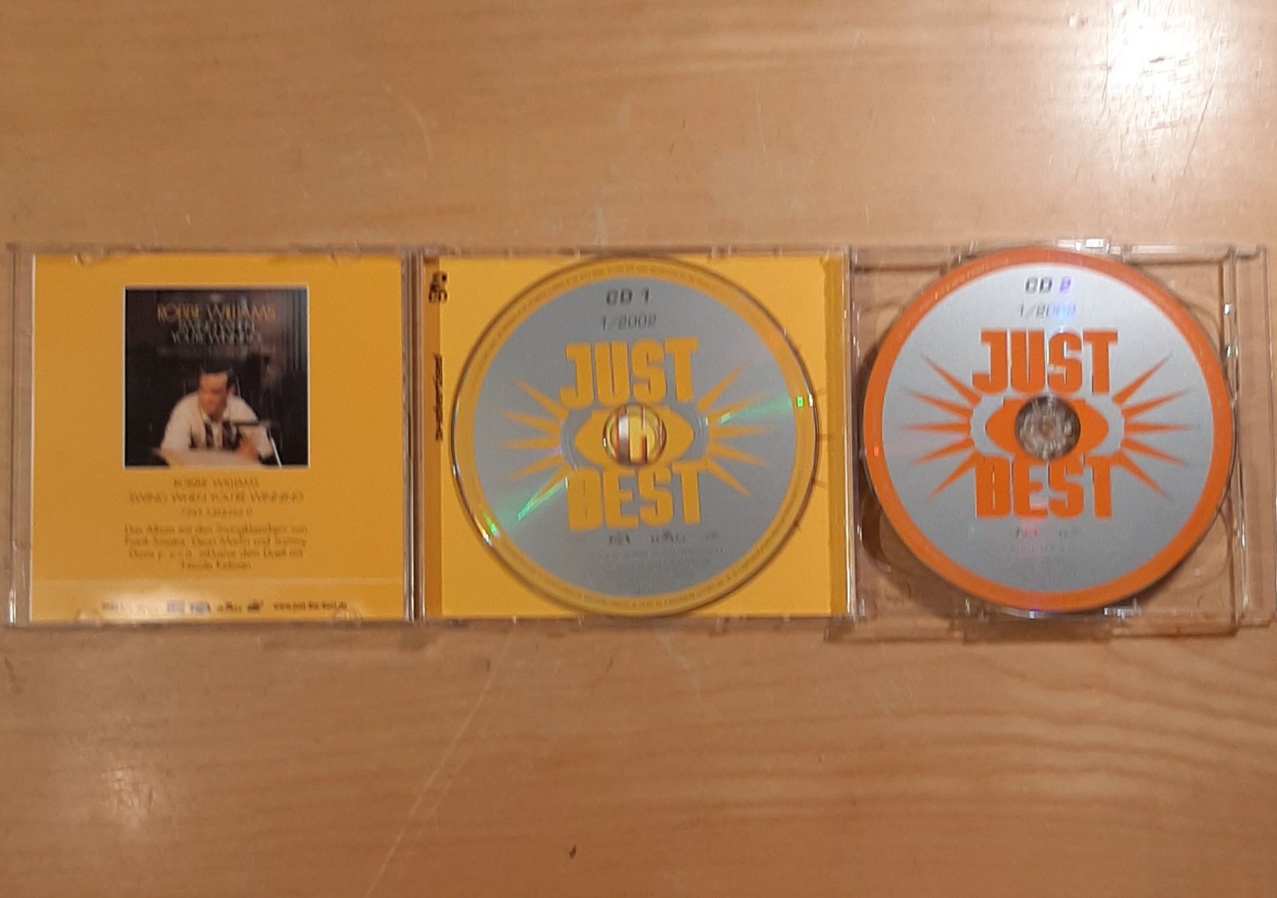 CD: Just The Best Vol. 1-2002, 2CD Hit Compilation Sampler 2002 – Usato da Schönenberg TG venduto da breiti12 2