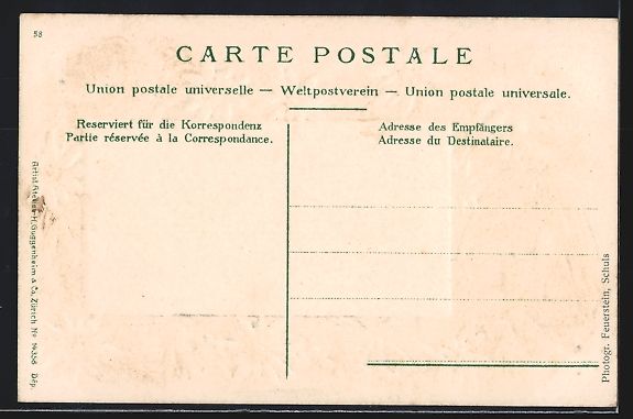 Cartes postales: Passepartout-AK Schuls-Vulpera, Ortsansi – D'occasion à Berlin par bartko-reher 1