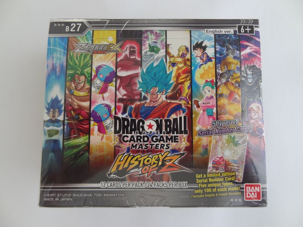 DragonBall Super Card Game Masters: History of Z B27 NEU (Neu und  originalverpackt) in Lyss fr CHF 279  mit Lieferung auf Ricardo kaufen