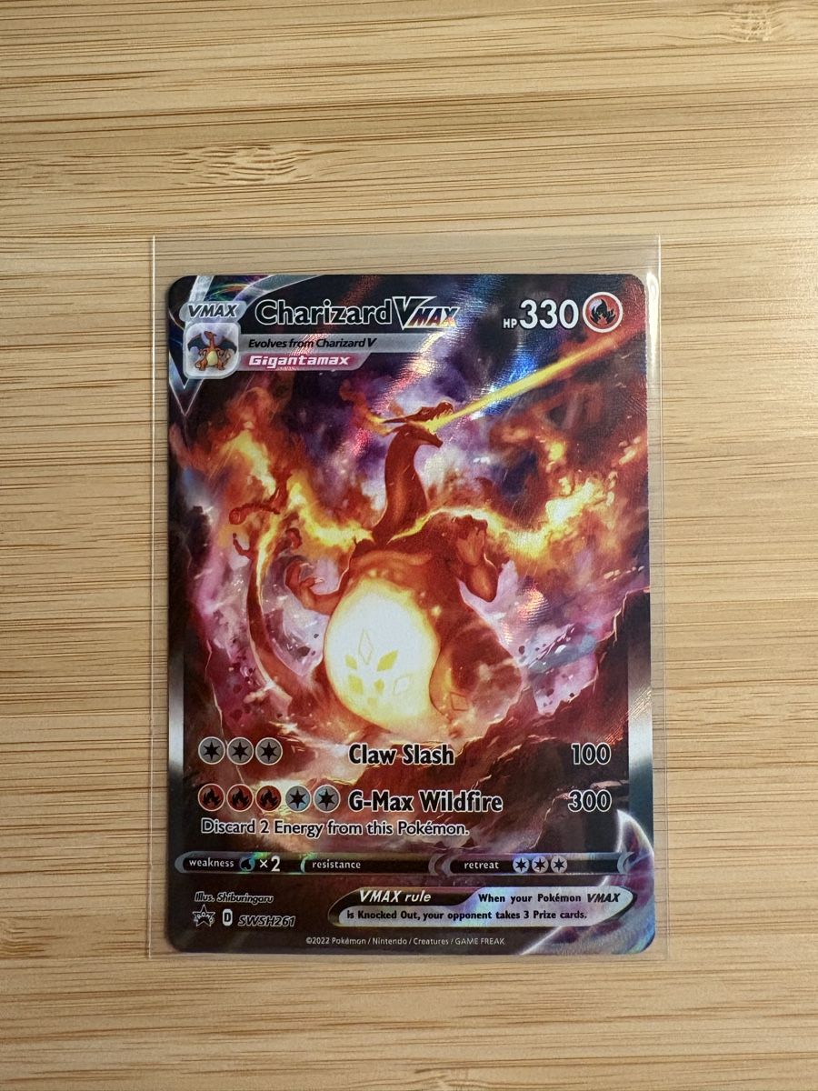 Pokémon Carte collezionabili: Charizard Vmax (EN, Pokemon) – Nuovo (secondo la descrizione) da Bern venduto da rr8853