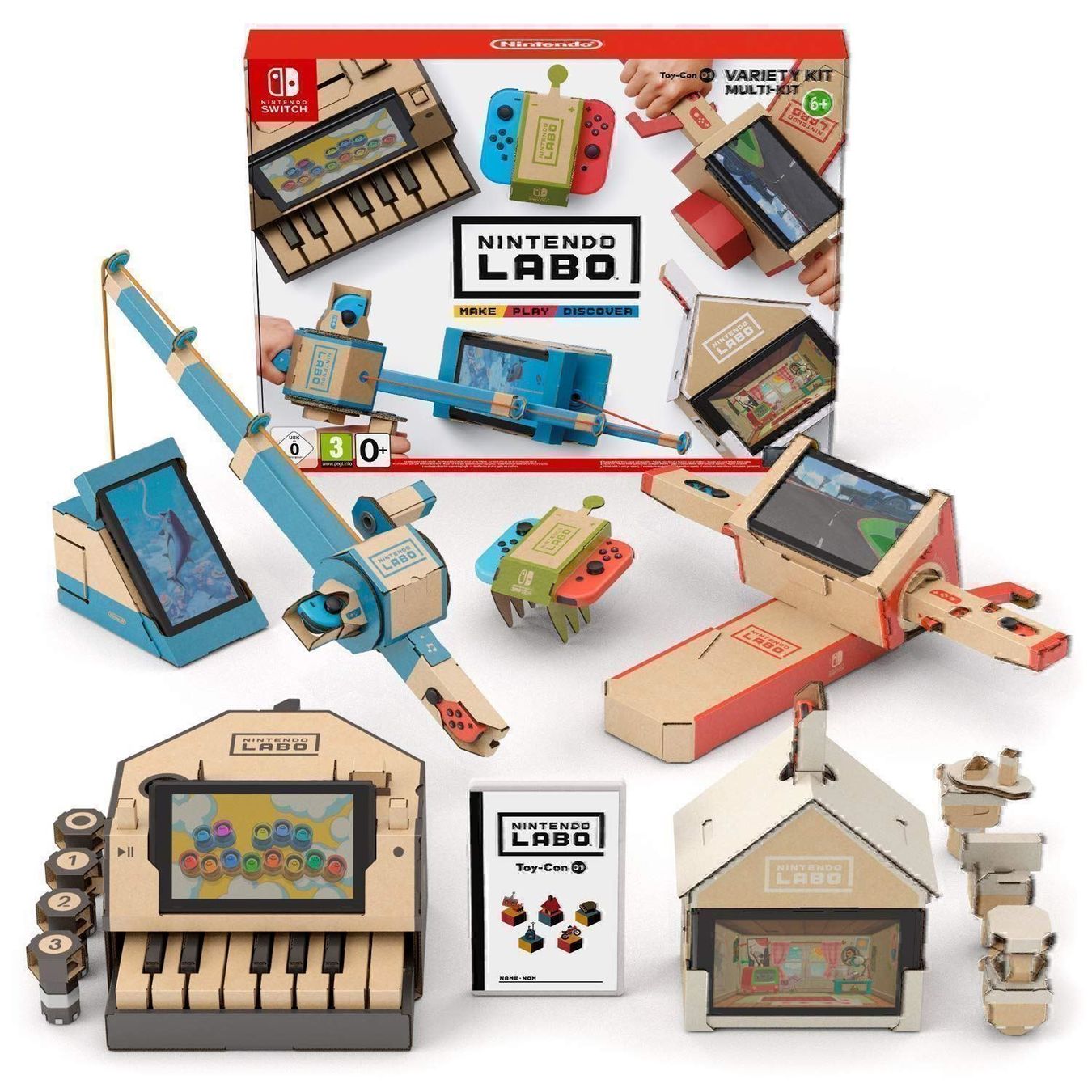 Giochi: Nintendo Labo Multi Set Toy-Con 01 NEU – Nuovo e nell'imballaggio originale da Goldau venduto da agestuffer 1