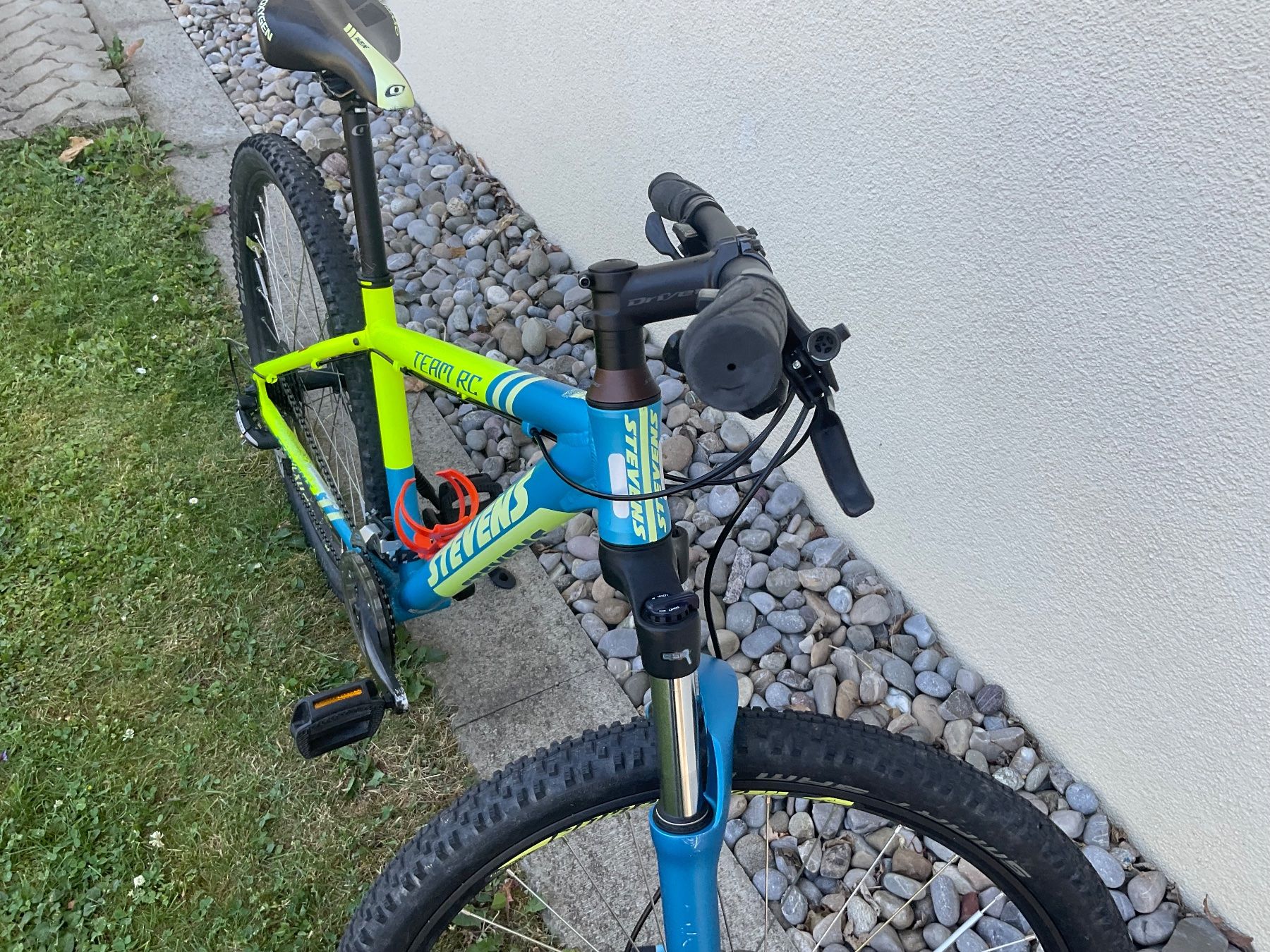 Stevens Vélos: Mountainbike Stevens Team RC Blau/Gelb – D'occasion à Zumikon par Yannik0601 5