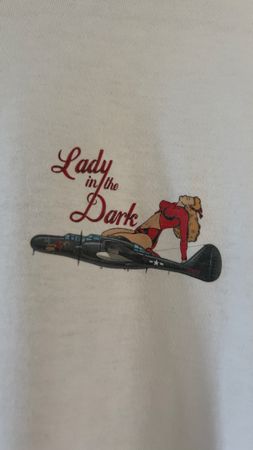 P-61B Black Widow T-Shirt weiss Grösse L neu