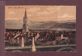 BERN - Münster - 1917