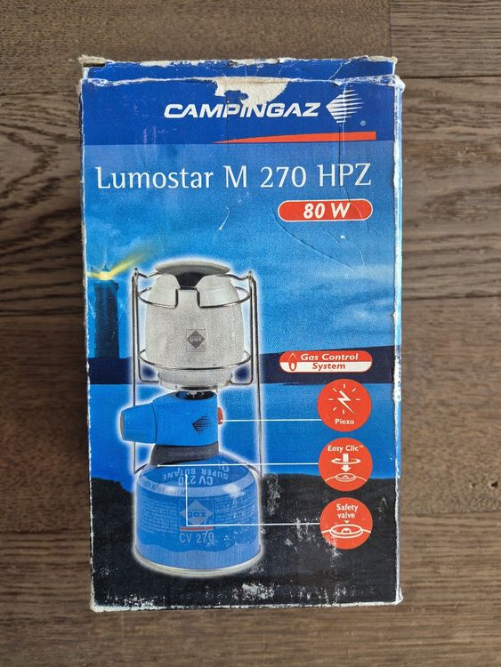 Lampe Camping LUMOSTAR M 270 PZ 80W CAMPINGAZ - Occasion Ou Neuf ?
