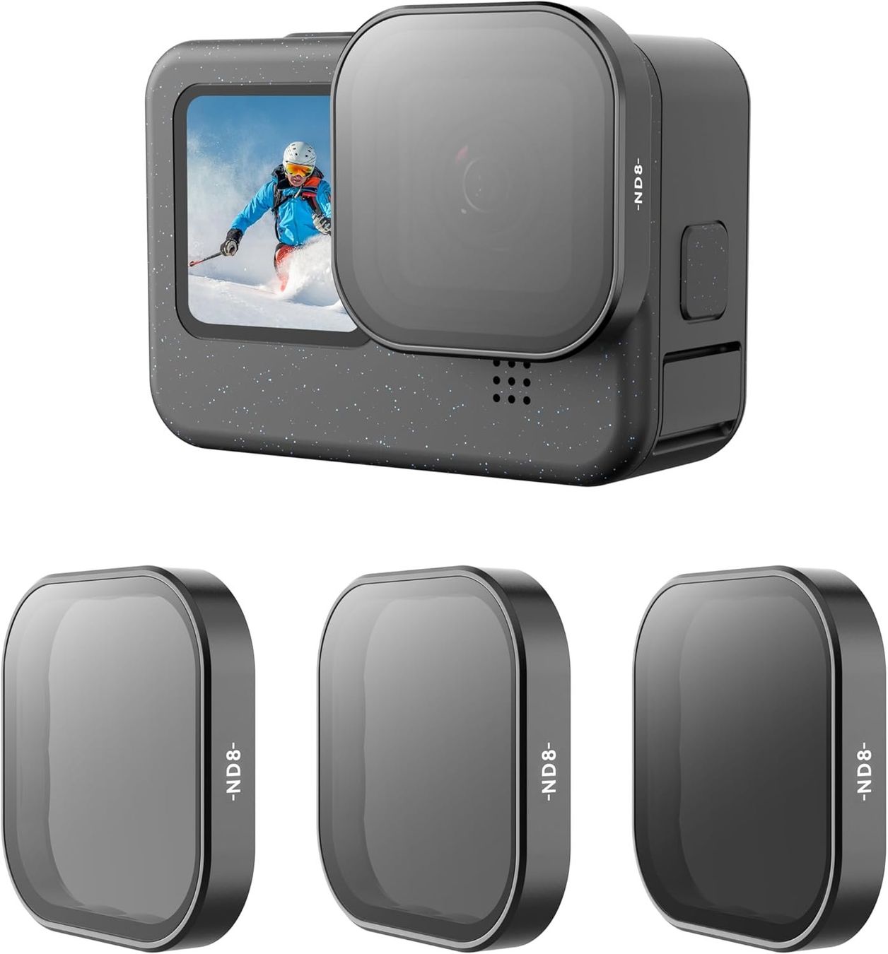Filtri: 3-Pack Objektivfilter-Set für GoPro – Nuovo e nell'imballaggio originale da Geneve venduto da Titi2008