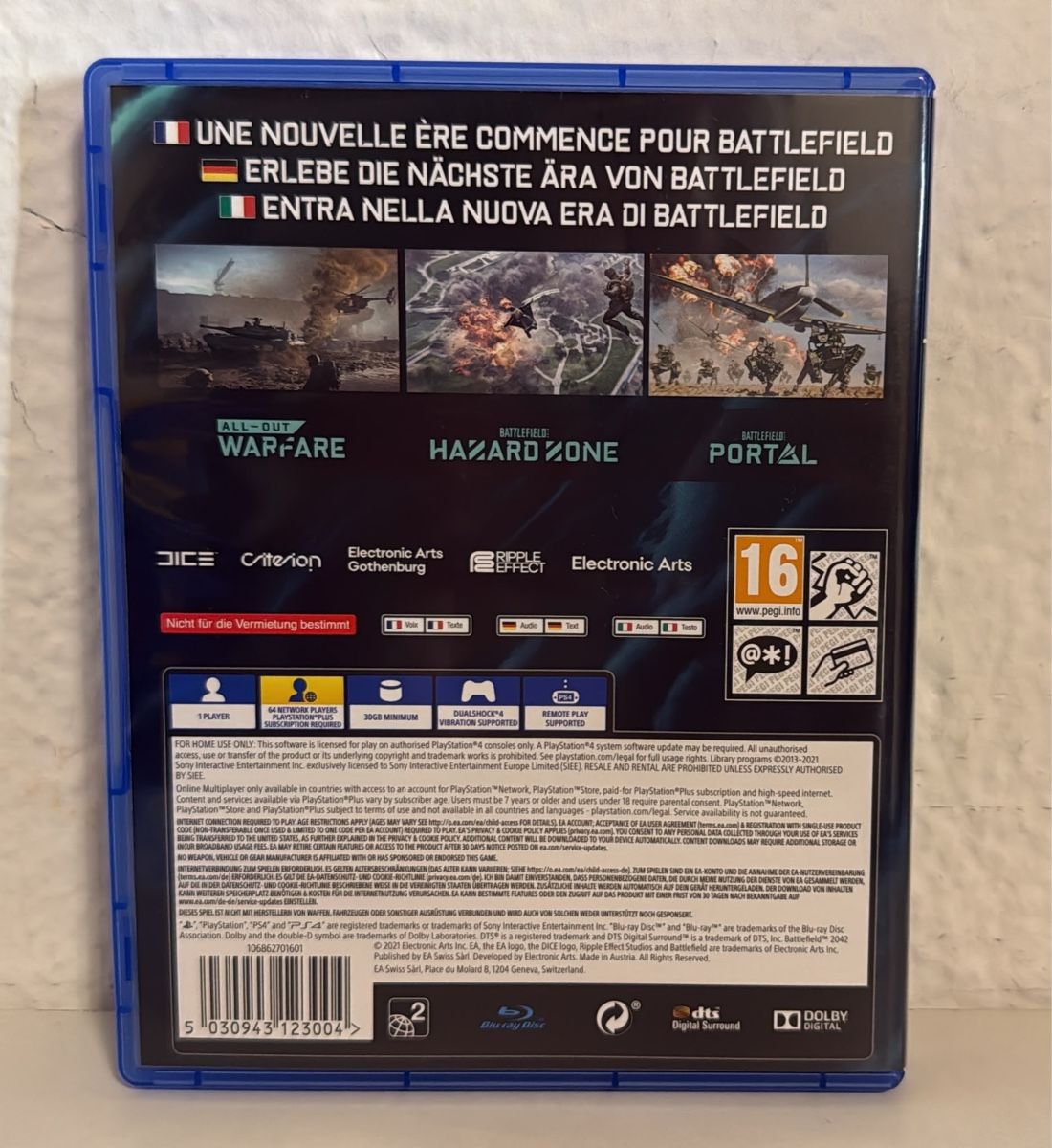 Sony Spiele: Battlefield 2042 - PS4/PS5 Game – Gebraucht aus Ehrendingen von bubulence 1