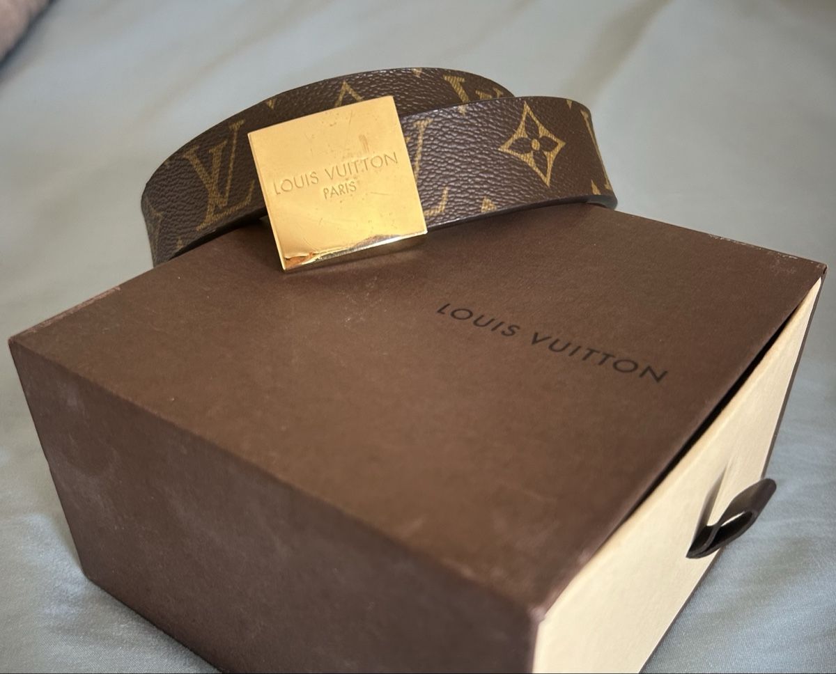 Louis Vuitton Gürtel: Louis Vuitton Gürtel Monogram Canvas Größe 90 – Gebraucht aus Zürich von hatykb 1