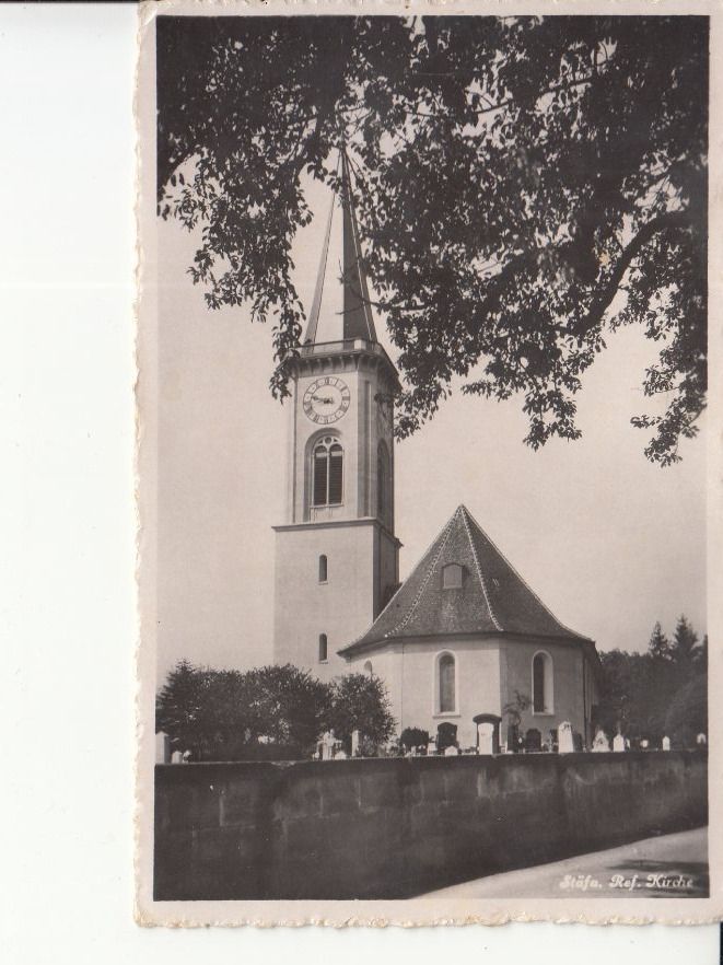 Ansichtskarten: Stäfa ca. 1940 – Gebraucht aus Bürglen TG von StampGraf