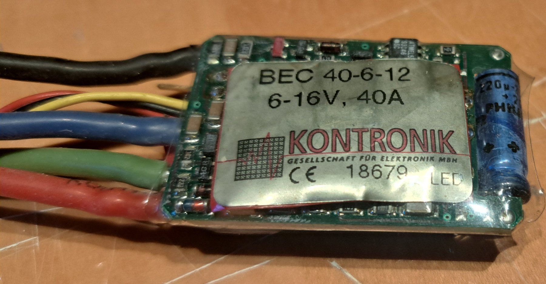 Modellismo RC: Regler Kontronik 40A – Usato da Weiningen TG venduto da Sagitta01