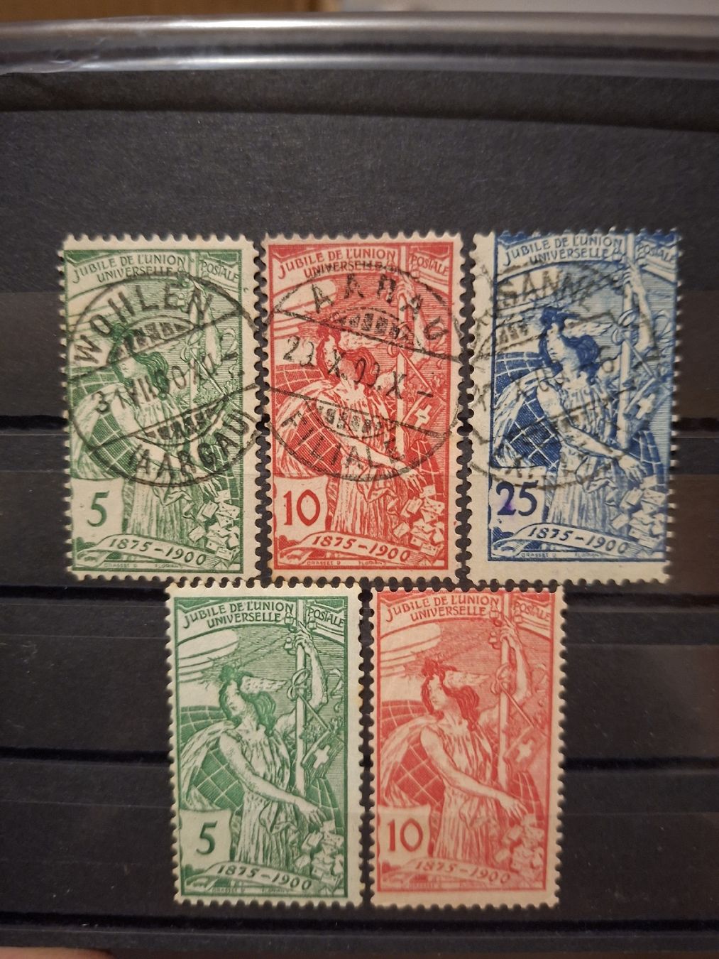 Alle Briefmarken: Diverse UPU 1900  – Gebraucht aus Balgach von SIMEON27