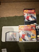 N64 F1 Pole Position Game with Box and Manual