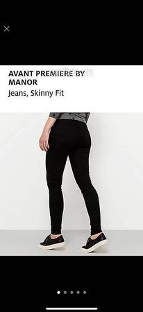 Jeans Skin Fit Avant Premier By Manor - Nuovi