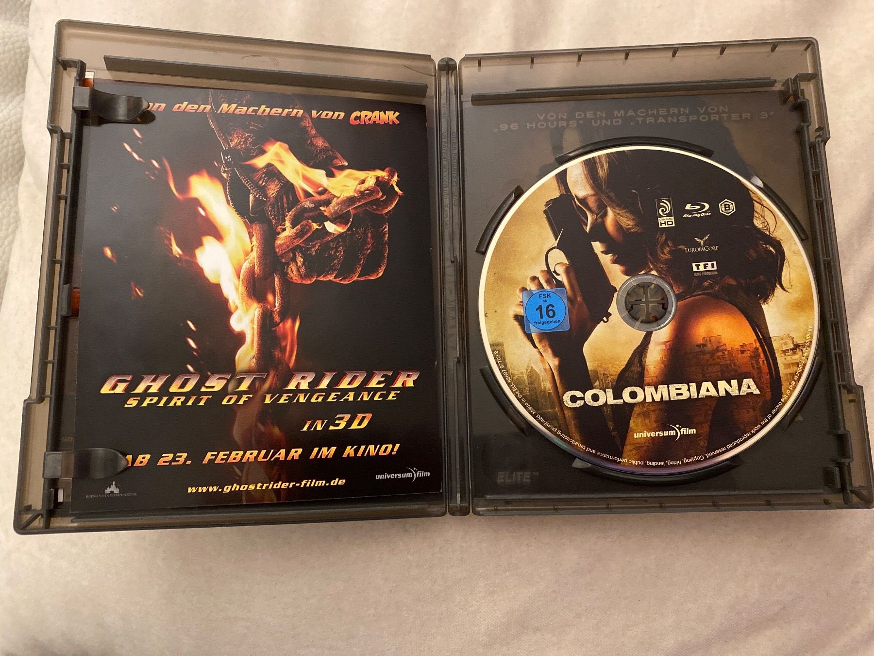 Tutti i DVDs: Colombiana Blu-ray – Usato da Dübendorf venduto da GinaGiulia 2