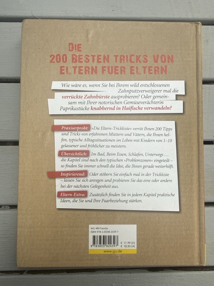 Livres: DIE ELTERN TRICKKISTE von Ute Glaser GU – Neuf (Voir description) à Zürich par Krikri21 1