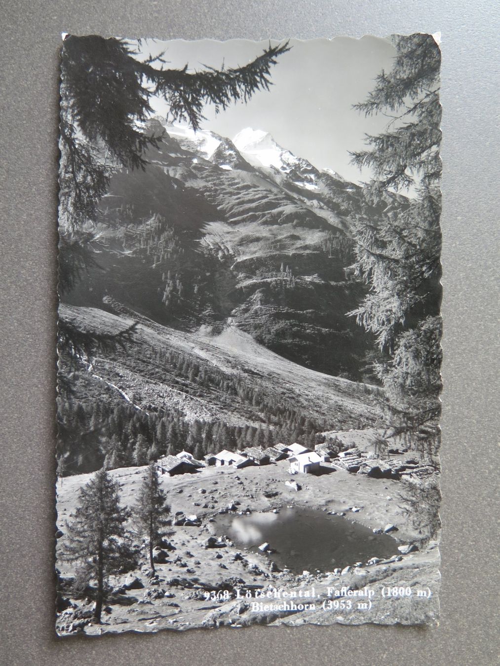 Cartoline postali: LÖTSCHENTAL - FAFLERALP – Usato da Wittenbach venduto da lipasal