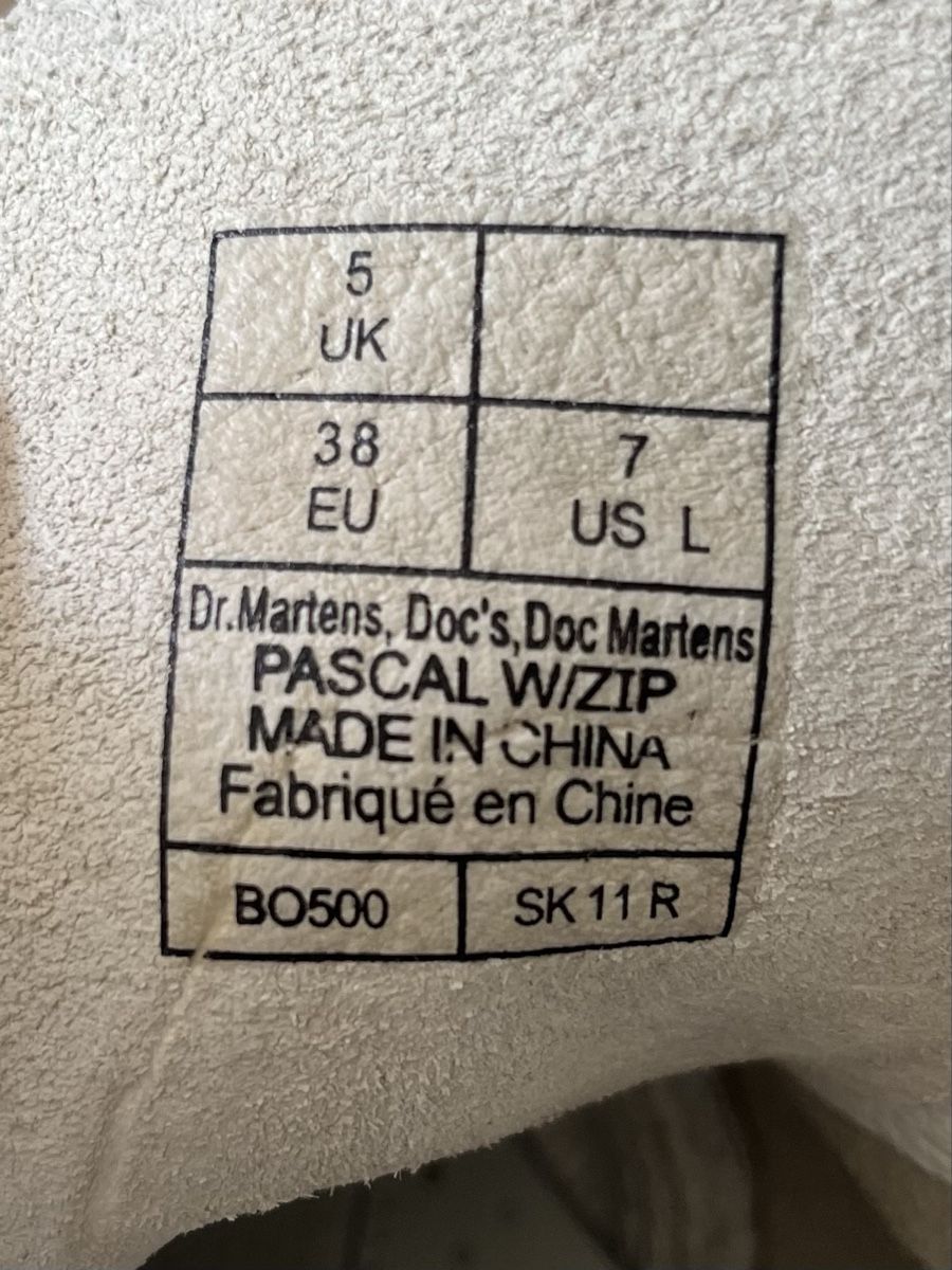 Dr. Martens Herrenschuhe: Dr. Martens Pascal - 38 - weiss – Gebraucht aus Eglisau von superfine7 5