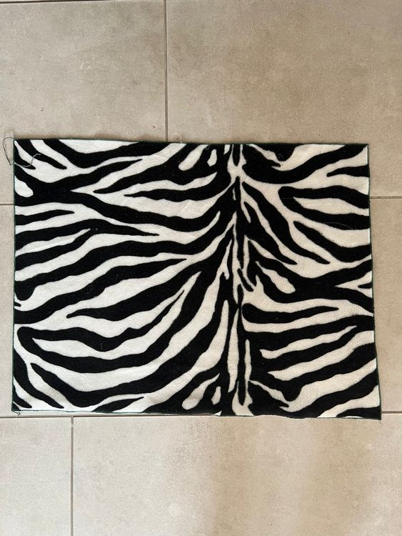 Dekostoff Mit Zebra-Motiv – Leinen-Baumwoll-Mischung, 140 Cm Breit, Meterware Für Vorhänge & Näharbeiten