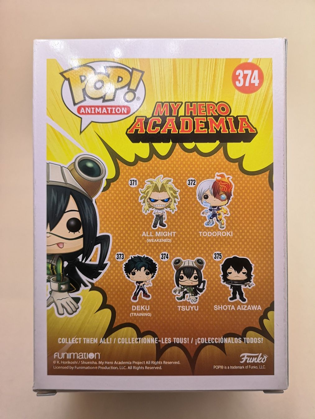 Funko Statuette: Funko Pop Tsuyu #374 – Nuovo e nell'imballaggio originale da Riehen venduto da _TheCollectorShop_ 1
