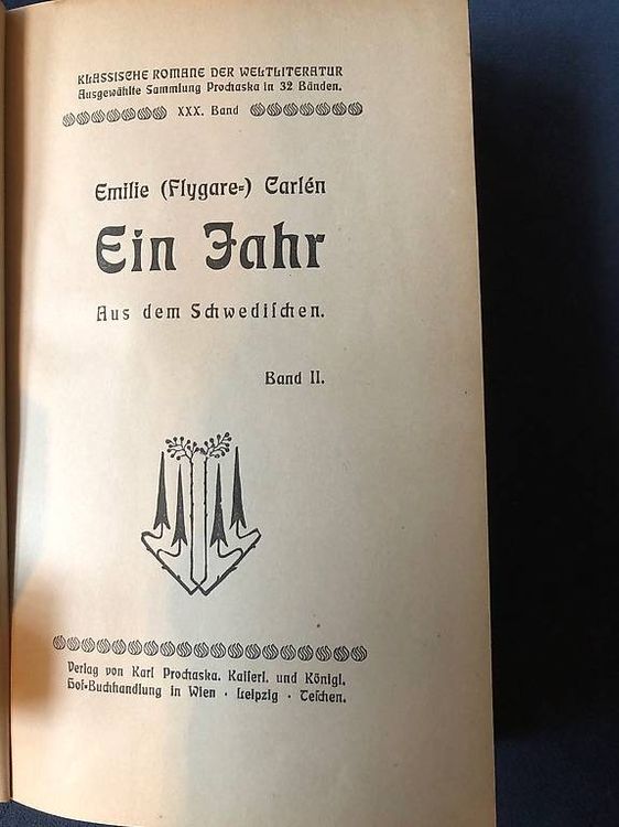 Livres: Vintage / Bücher / Ein Jahr / Band II – D'occasion à Eschlikon TG par Farewell01 1