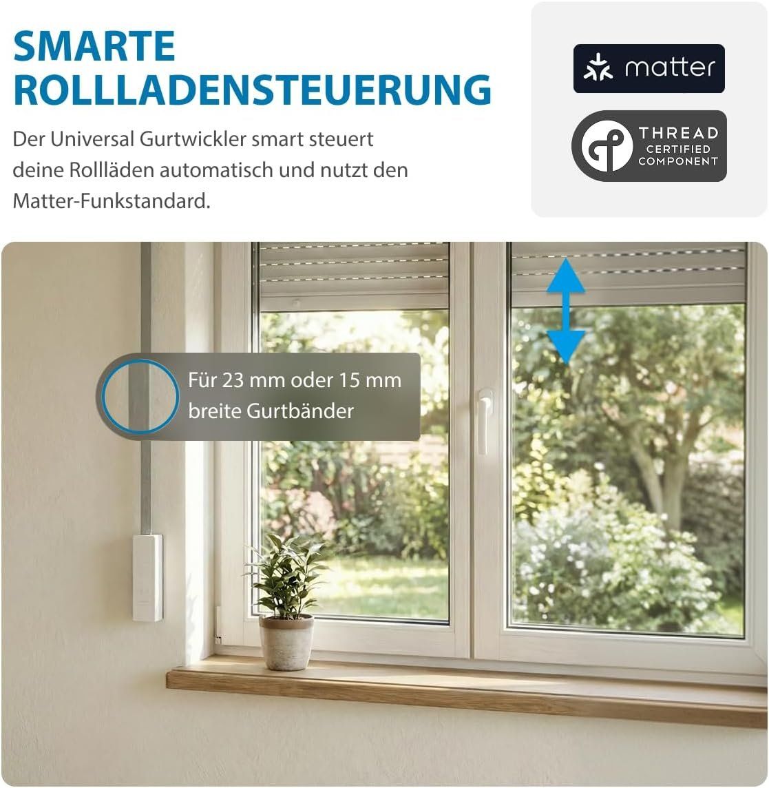 Tende da sole: Smart Gurtwickler Matter Rollladen Alexa – Nuovo e nell'imballaggio originale da Suhr venduto da SchnapperCH 2