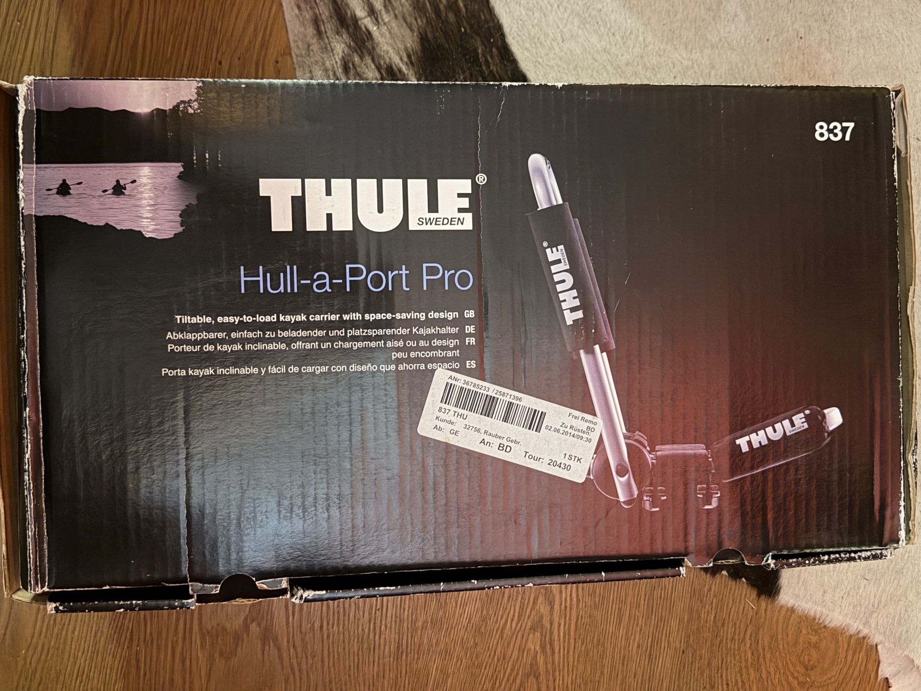 Thule Portapacchi: Kajakträger Thule Hull-a-Port Pro 837 – Usato da Birmensdorf ZH venduto da PolzerJ1 3