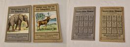 Schreibers kleiner Atlas Säugetiere Heft 2 und 3 Leporello