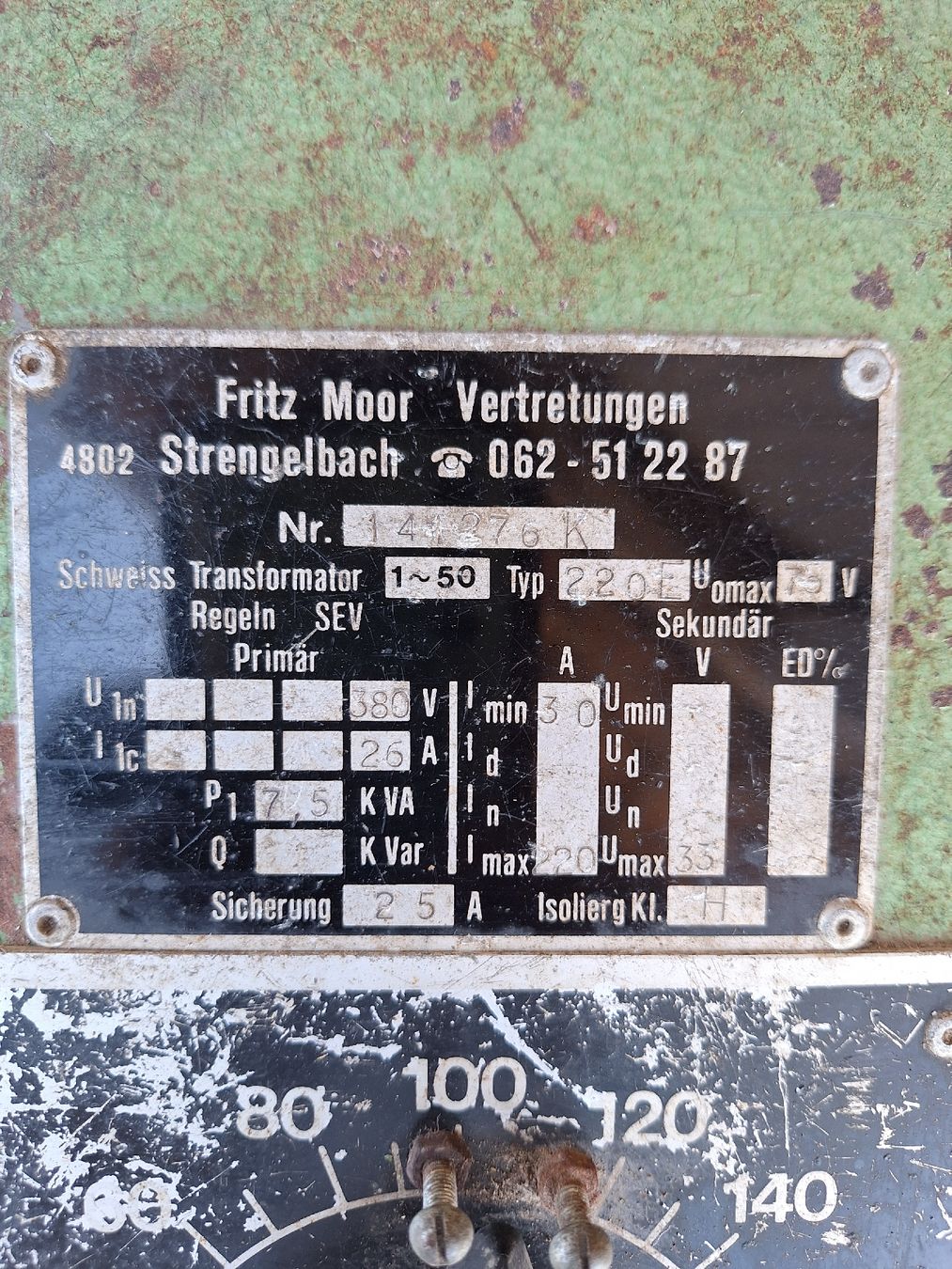 Postes à souder: Elektroden-Schweissgerät ab 1Fr. – Défectueux à Malters par Mondesi 2