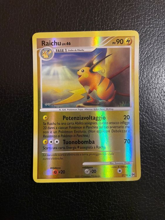 Platinum Arceus - Raichu rare reverse 27/99 Ab 1 | Kaufen auf Ricardo