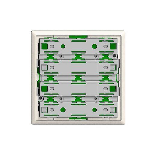 Feller Schalter: Feller Frontplatte Universal 2x2 – Gebraucht aus Lodrino von Stema