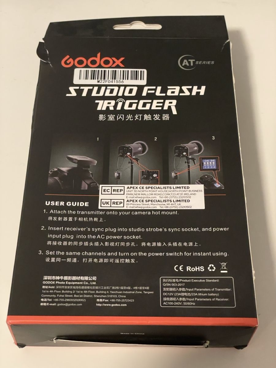 Godox Fernbedienungen: Godox AT-16 Studio Flash Trigger – Neu (gemäss Beschreibung) aus Münchwilen AG von fed_qj7w 1