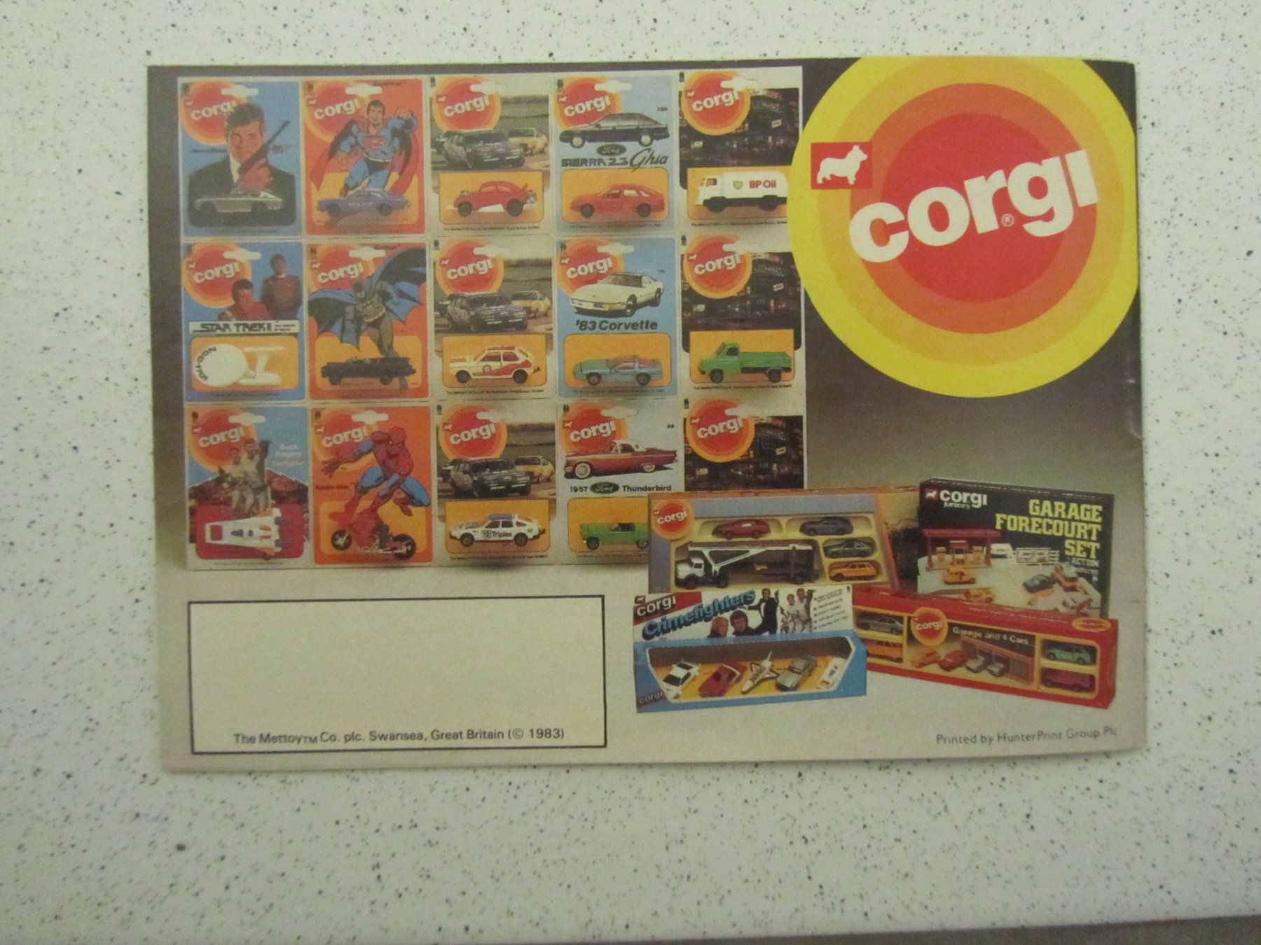 Corgi Toys Modellini d'auto: Corgi Toys, Prospekt von 1983 – Usato da Weiningen ZH venduto da dietsch57 7